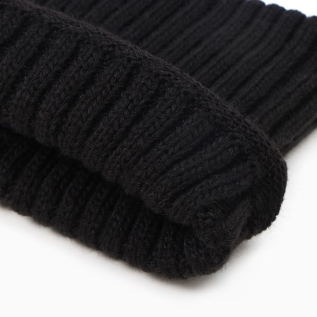 Kit for children (hat, snood), black color, size 52-54-2