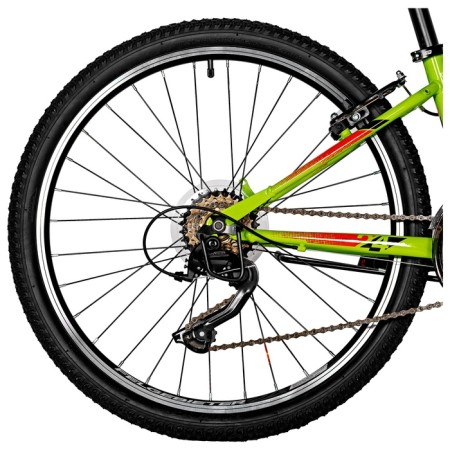 Bicycle 24 "Foxx Aztec, green color, p. 14"-8
