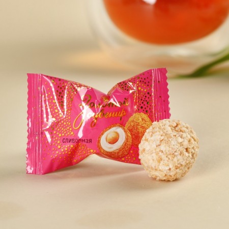 Gift set "March 8", tea 50 g, sweets 100 g-2