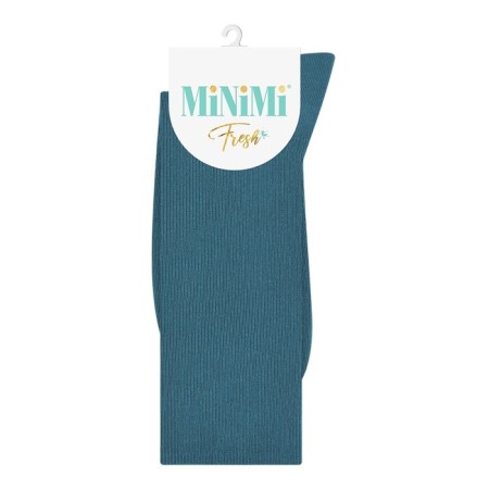 Women's socks Minimi Fresh with a high elastic band, size 39-41, color ESMERALDO