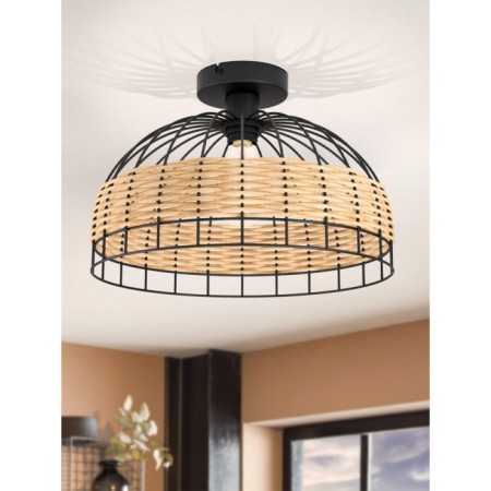 Anwick chandelier, 1x60W E27, black color-2