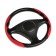 Lays on the steering wheel of the car, red, set 2 pcs