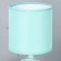 Laura table lamp E14 40W turquoise 13x13x2.5 cm Risalux