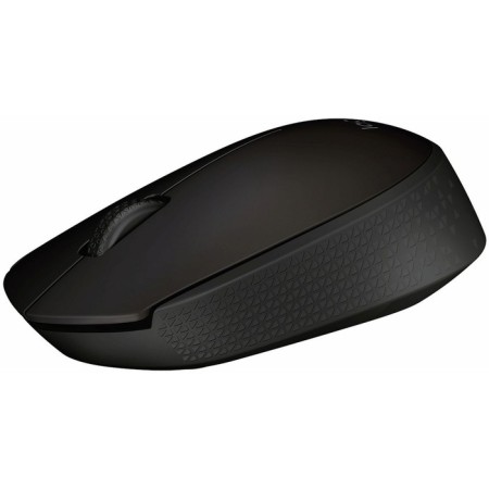Logitech B170 Black Optical Mouse (1000DPI) Wireless USB for a laptop (2but)-1