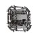 Single -valve legrand inspiria, 10 AX, 250 V, aluminum switch