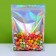 Zip-Lock Pat Pat, Iridist, with a continuous window, flat, euro-slopes 18 x 26 cm