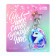Acrylic key a keychain "Magic around us", 4.4 x 6 cm
