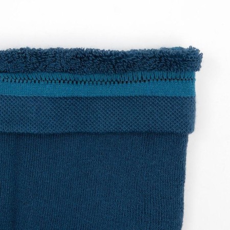 Pantyhose children's terry, jeans color, height 122-128 cm-1