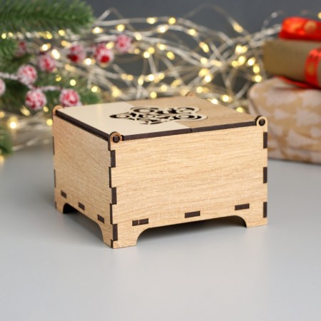 New Year's box combined "Star" 10.5x10x7 cm-3