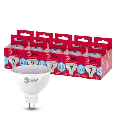 LED LED era Red Line "Sofit", 7 watts, GU5.3, 560 lm, 4000k, glow of white-4