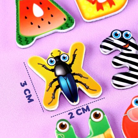 Set of developing magnets "alphabet"-2