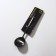 Spoon of stainless steel table Magistro "folk", length 21 cm, black color