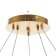 Light "Sphere" LED 272W 3000-6000K gray-gold 64x65x7cm Bayerlux