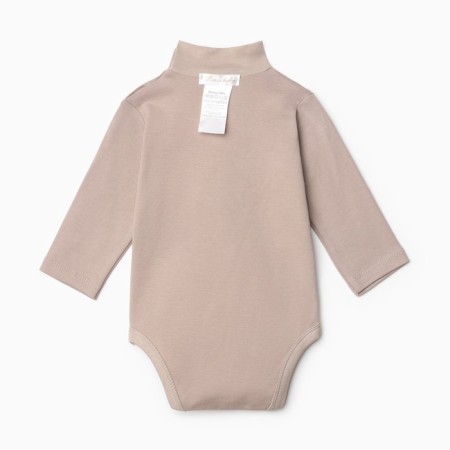 Body baby, with a long sleeve, cappuccino color, height 80 cm-4
