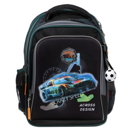 Frame backpack 39 x 29 x 17 cm, Across 640, filling: bag, black ACR22-640-4-2