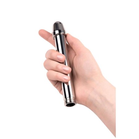 Toyfa Metal anal shower with three nozzles, silver, 13 cm-3
