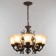 Cathellio chandelier 8he27 60W Black 50x50x67cm Bayerlux
