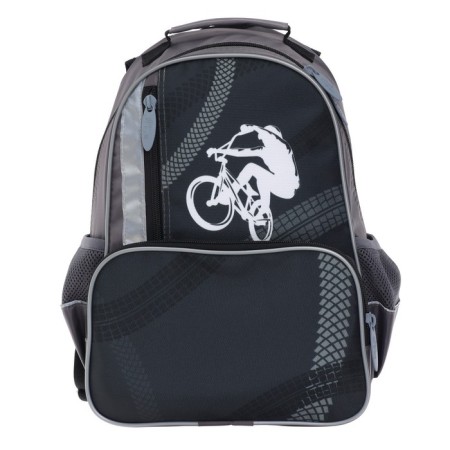 School backpack, 37 x 26 x 13 cm, ergonomic back, calligrata orth "bicycle"-13