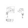 ESKO New York Ny 53 bathtub, built into 1 hole, chromium color