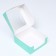 Confectionery packaging with a window, mint, 18 x 18 x 7 cm