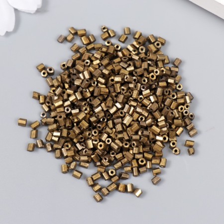 Beads "Zlatka" Object 10/0, 10 g, No. 0572 Mat. Bronza-1