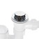 Siphon "Ani Plast" EC255s, 40 x 50, for a bath, with a flexible pipe, the "click-cracker" system, chrome