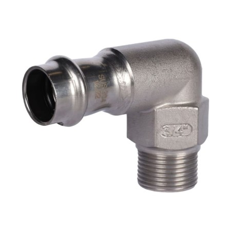 Rommer RSS-0010-001834, VPR-HR, D = 18 mm x 3/4 ", press, stainless steel. Steel-4