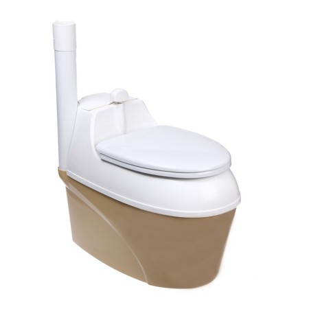 Torpyannaya dry closet, 44 liters, with a bucket, peat, ventilation and drainage, "Piteco"-2
