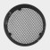 Drywall for cutlery shares, 17 × 10.5 × 10.5 cm, black color