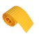 Border tape, 0.15 × 9 m, thickness 0.6 mm, plastic, corrugation, yellow, Greengo