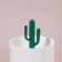 Organizer for storage "Cactus", with a lid, D - 7 × 11 cm, white/transparent color