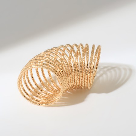 Ring "spring", color gold-2