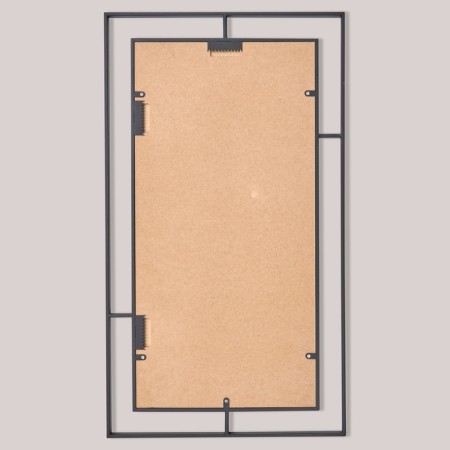 Wall mirror "black ruby", in a rectangular case, 80x45 cm-1