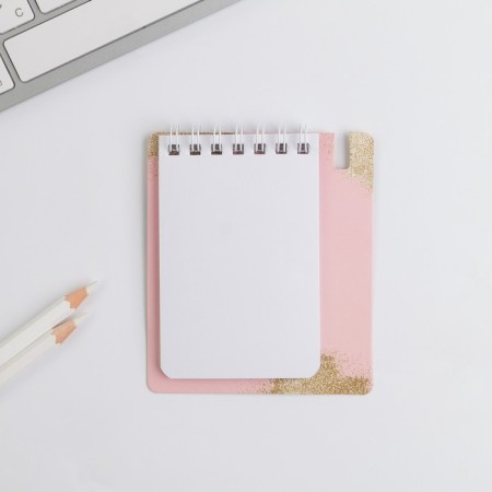 Set "since March 8" 9 x 10.4 cm: notebook and mini-hand-3
