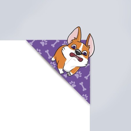 Corgi Mix Bookmarks-2