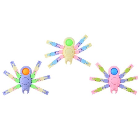 Developing toy "spider", color mix-3