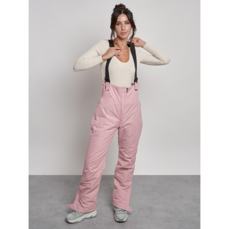 Semicunners of winter winter, size 48, light pink color-16