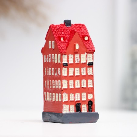 Figure "City House" 3x3x6cm, mix