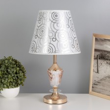 Viva table lamp E27 40W gold 25x25x47 cm Risalux