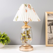 Felicia table lamp E27 40W gold 28x28x43 cm Risalux
