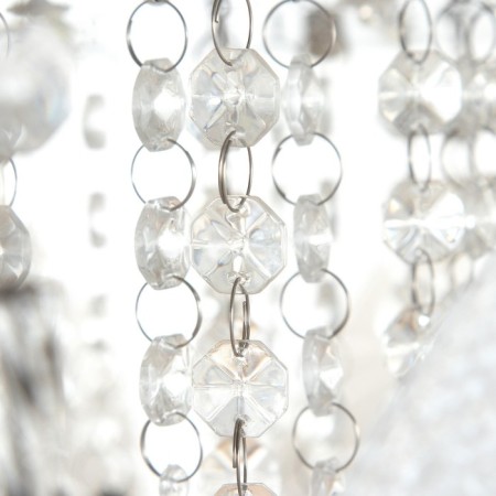 Chandelier 55725/600 CR chrome 8x40W E14 LED PDU 60x60x27cm-12