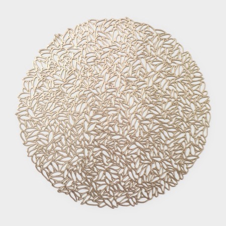 Serving napkin on the table "Manifik", d = 38 cm, gold color-2