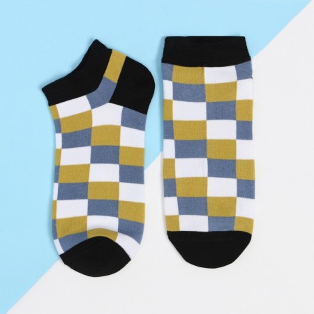 Men's socks KAFTAN "Geometry" size 41-44 (27-29 cm) color mix