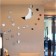 Interior stickers "night", mirror, decor on the wall, panel 60 x 80 cm, 22 email
