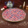 Lryagan Round Rishtan Ceramics, 41cm Mix