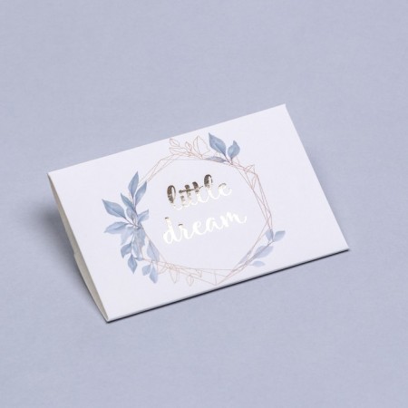 Convert for a certificate with the embossing of "Dreams" 10.5 x 7