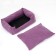 Lying-divan, 45 x 35 x 11 cm, purple