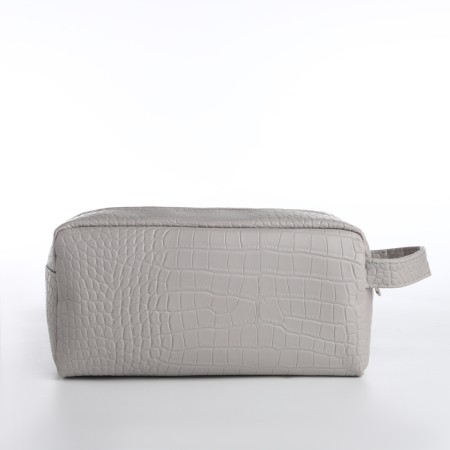 Lightning cosmetic bag, gray color-1