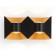 Street wall lamp Ambrella Garden ST4477, 11W, LED, Black Color, Gold