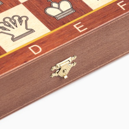 Chess "Debut", weighted, board wood 37 x 37 cm, king H-9 cm, pawn H-4.4 cm-3